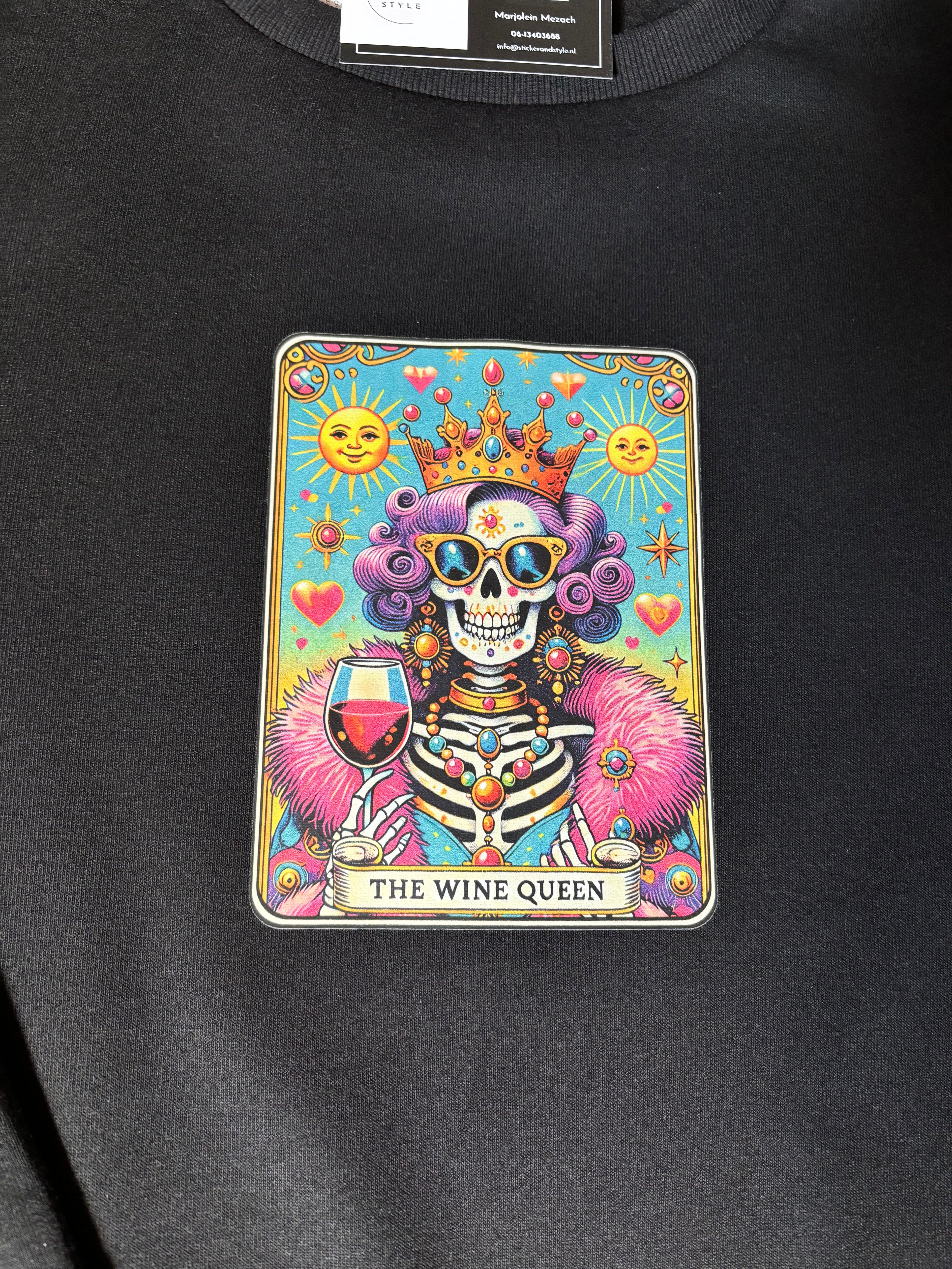 Sweater 'Wine Queen'