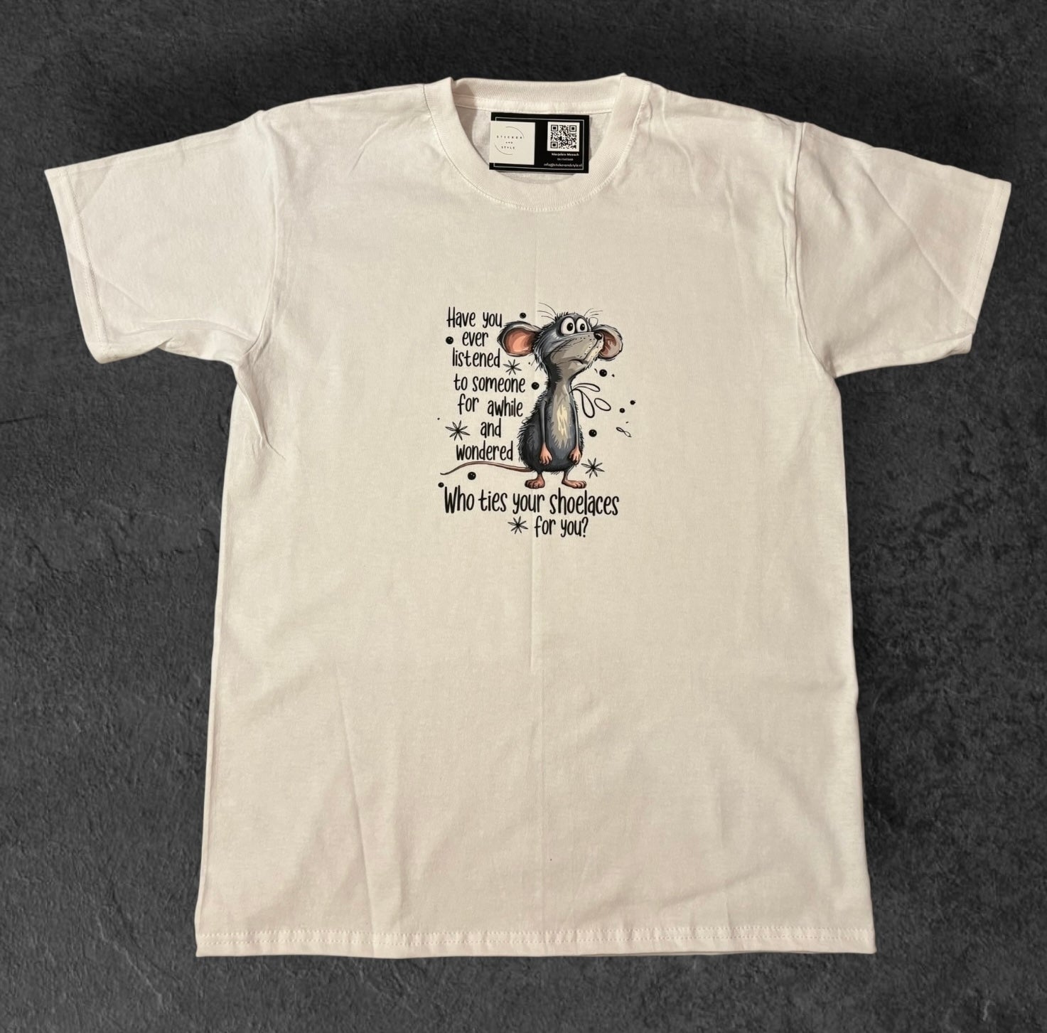 T-shirt met opdruk 'Have you ever'