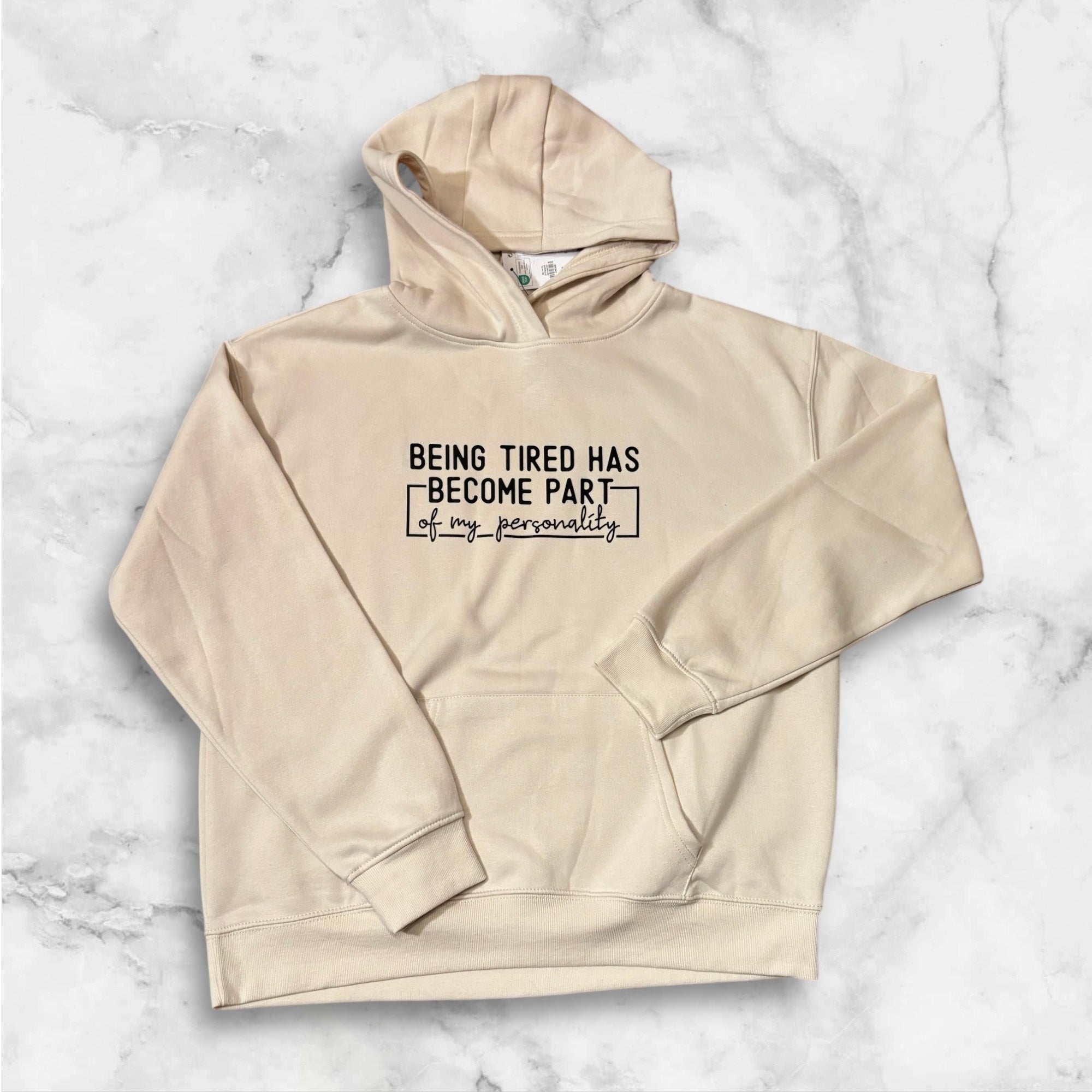 Hoodie 'Being tired'