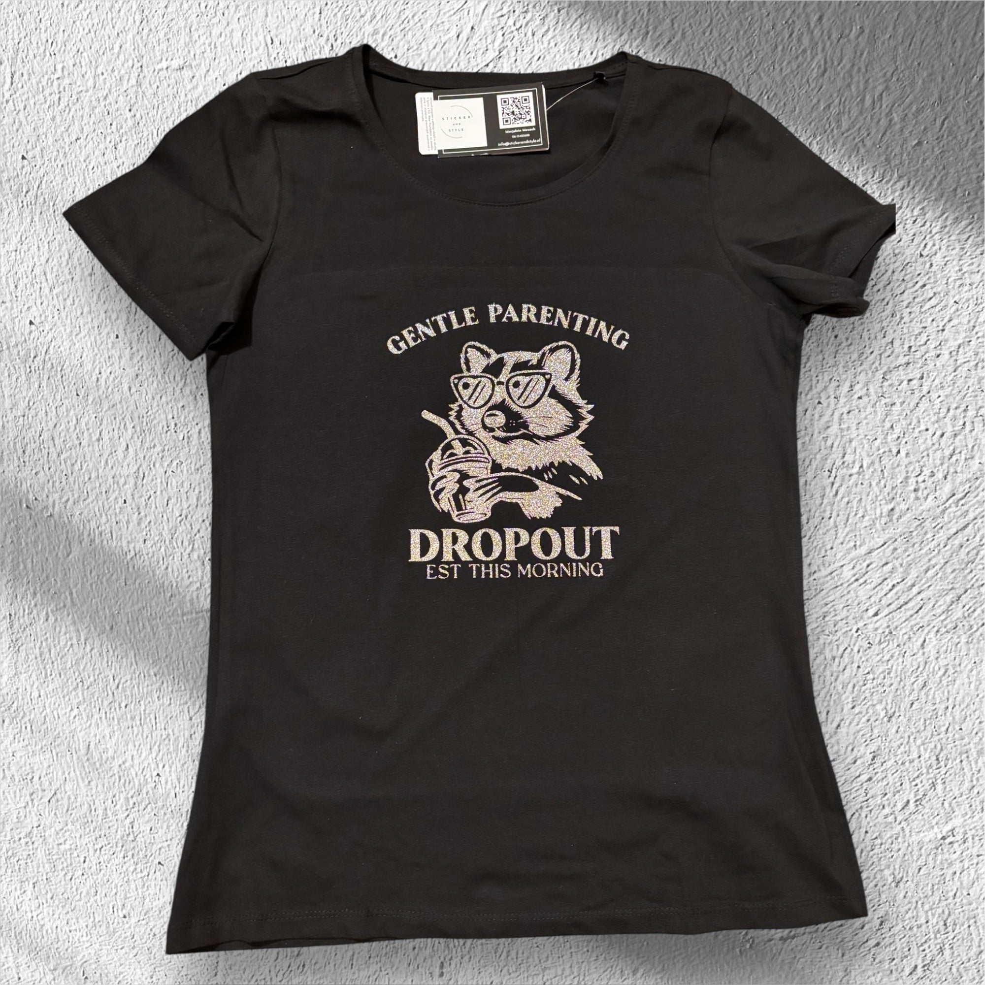 T-shirt met opdruk ´Gentle Parenting´