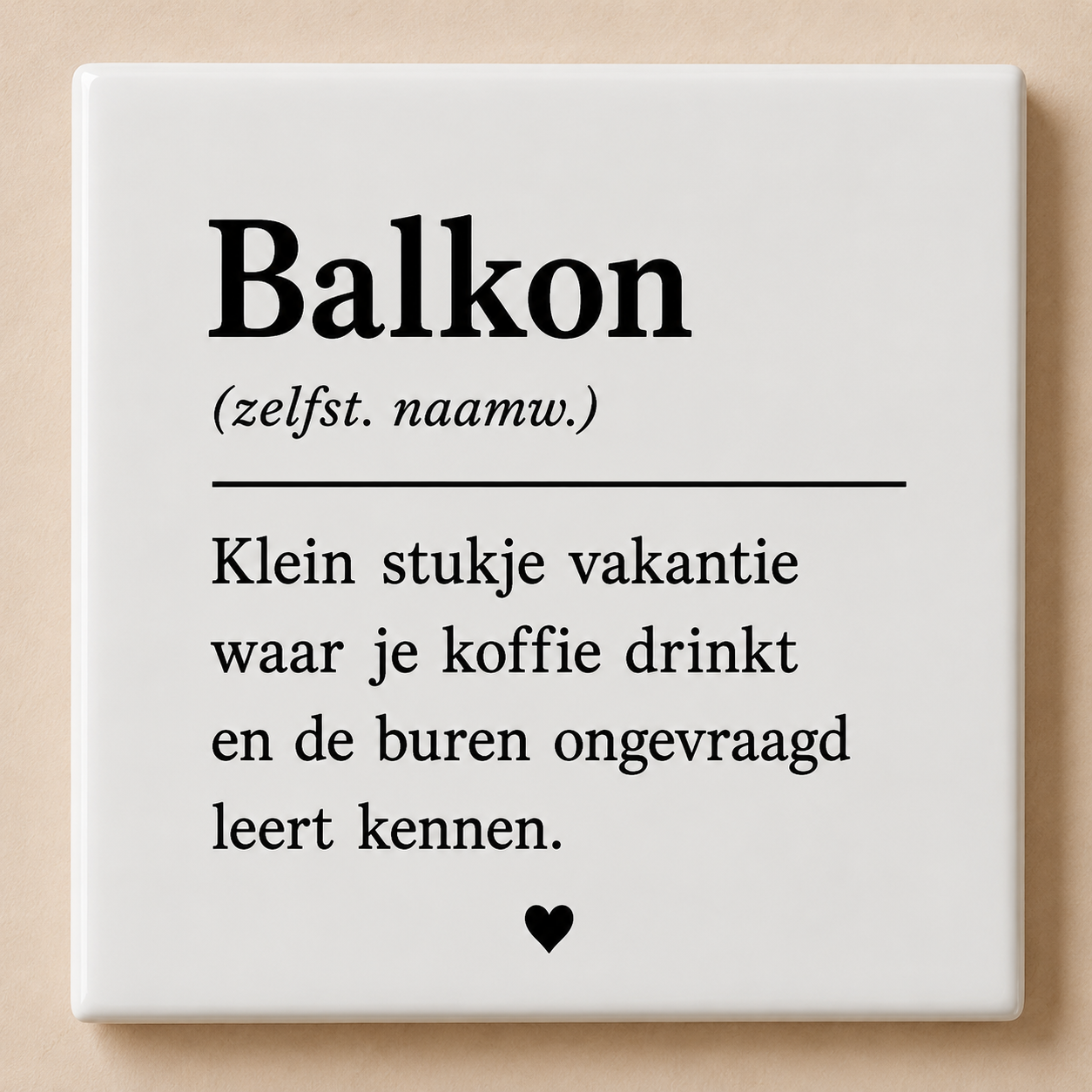 ☕ Balkon (zelfst. naamw.)