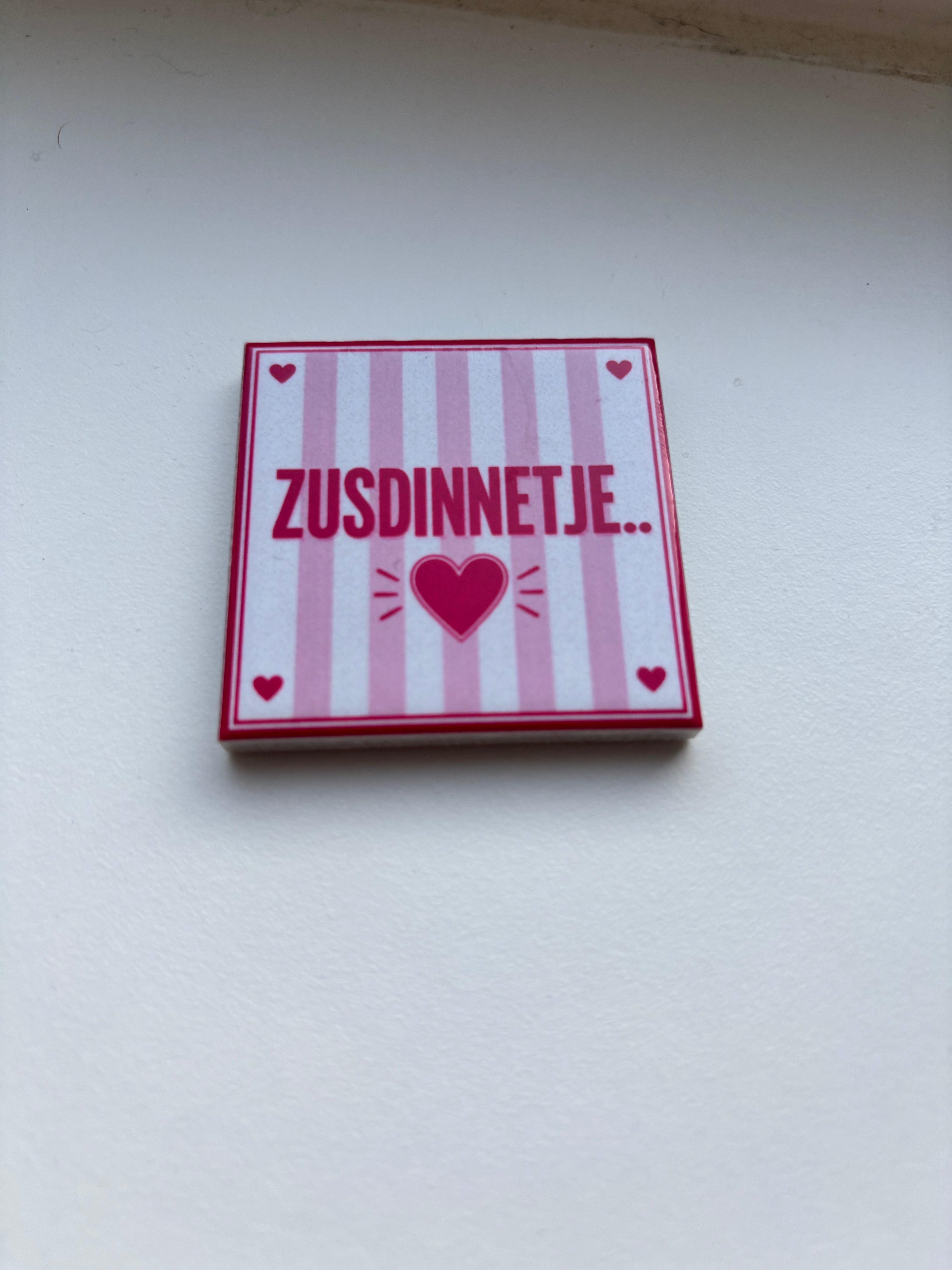 💖 Zusdinnetje…