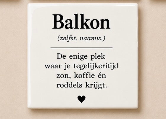 ☀️ Zonnen, koffie &amp; een beetje buurtnieuws