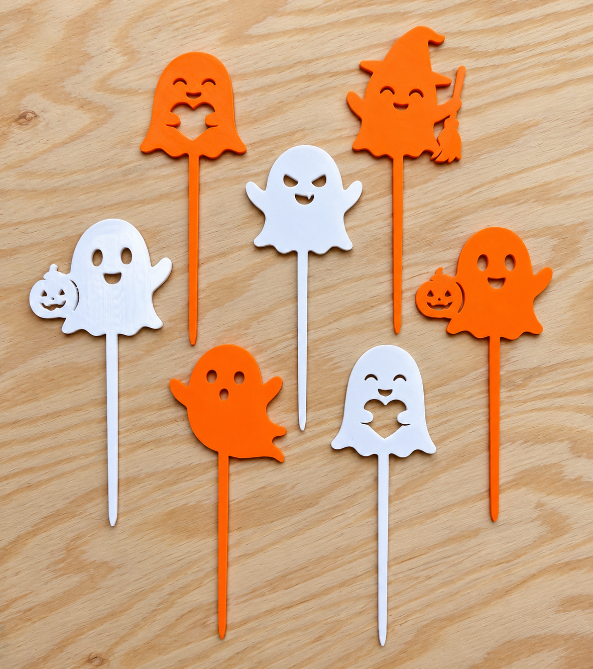 🎃 Halloween decoratiestekers – 4 stuks voor maar €1,- 👻