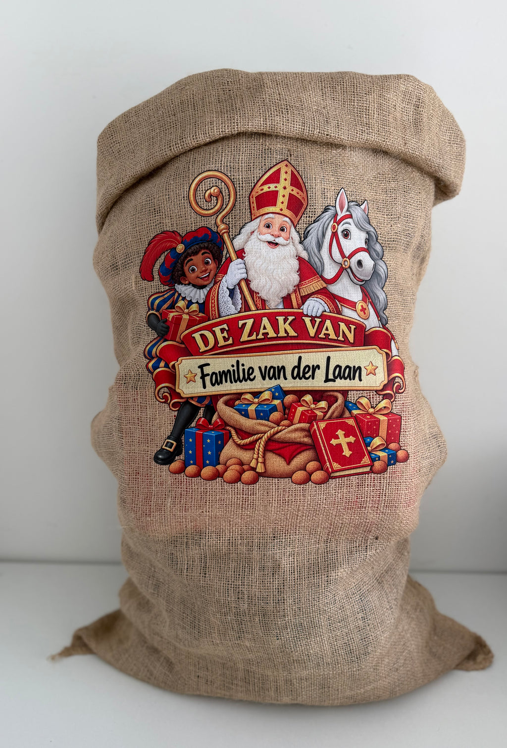 Gepersonaliseerde Sinterklaas cadeauzak XL 🎁