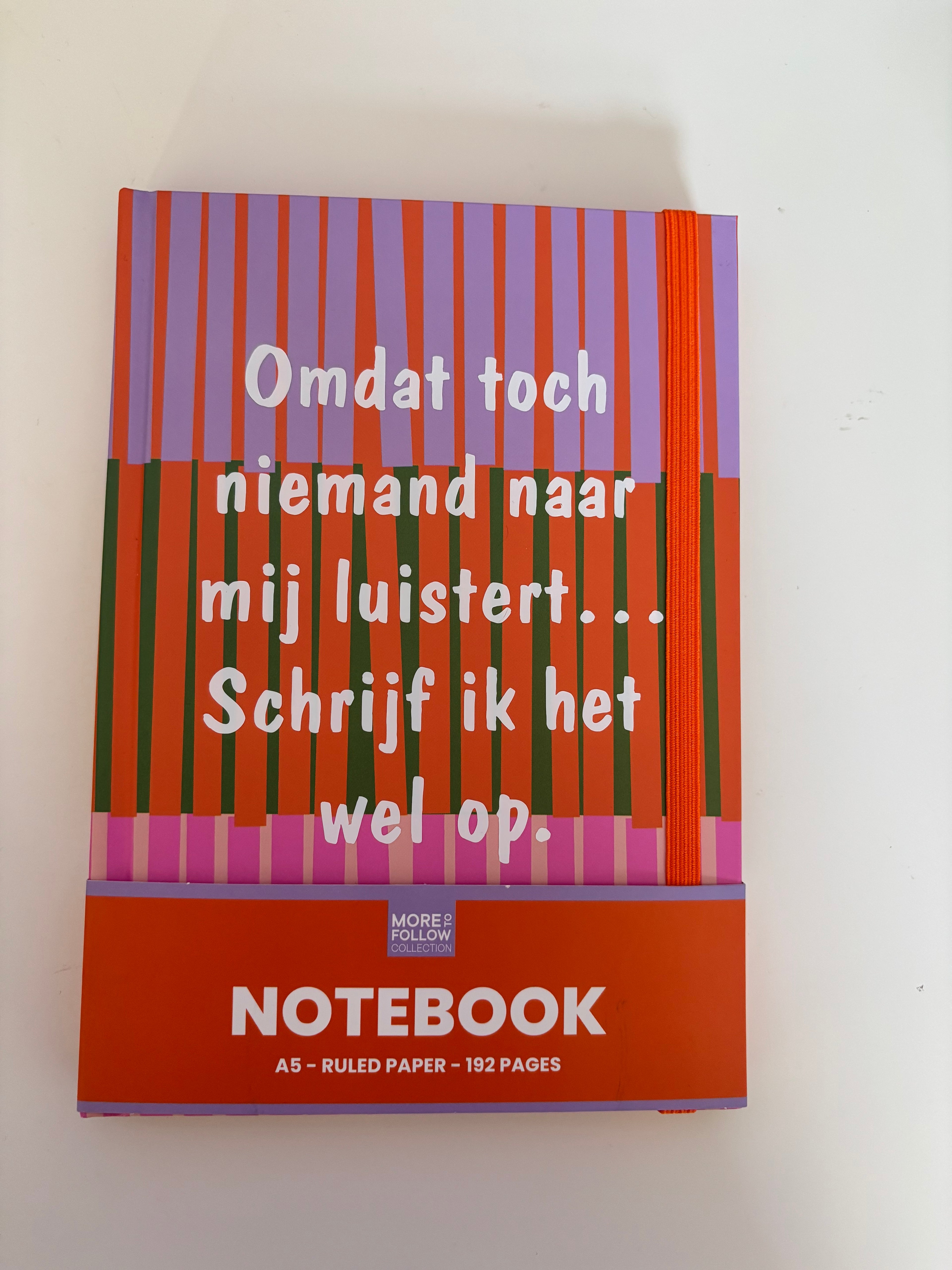 Notitie boekje: Omdat toch niemand naar mij luistert...