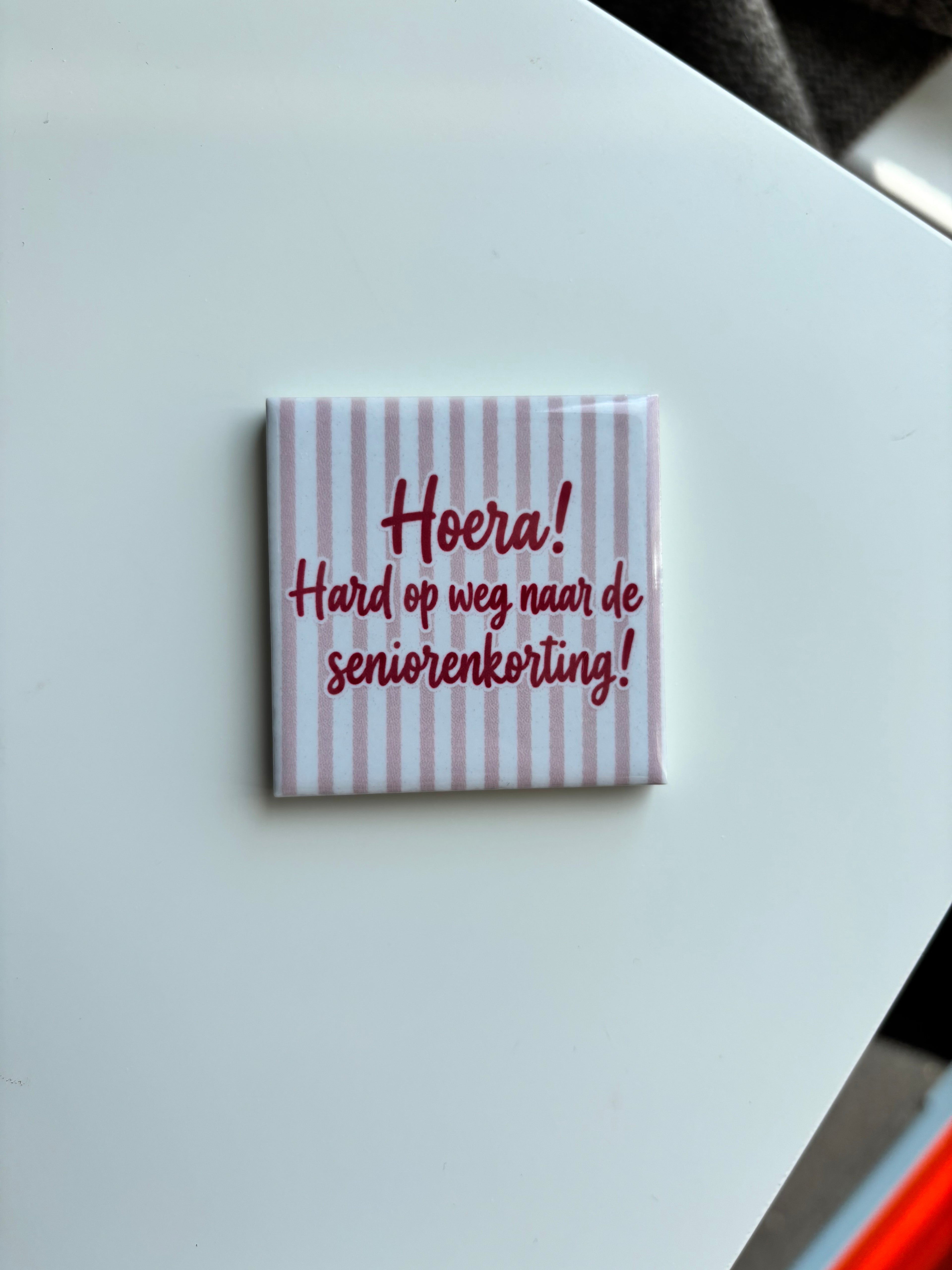 🎉 Hoera! Hard op weg naar de seniorenkorting!