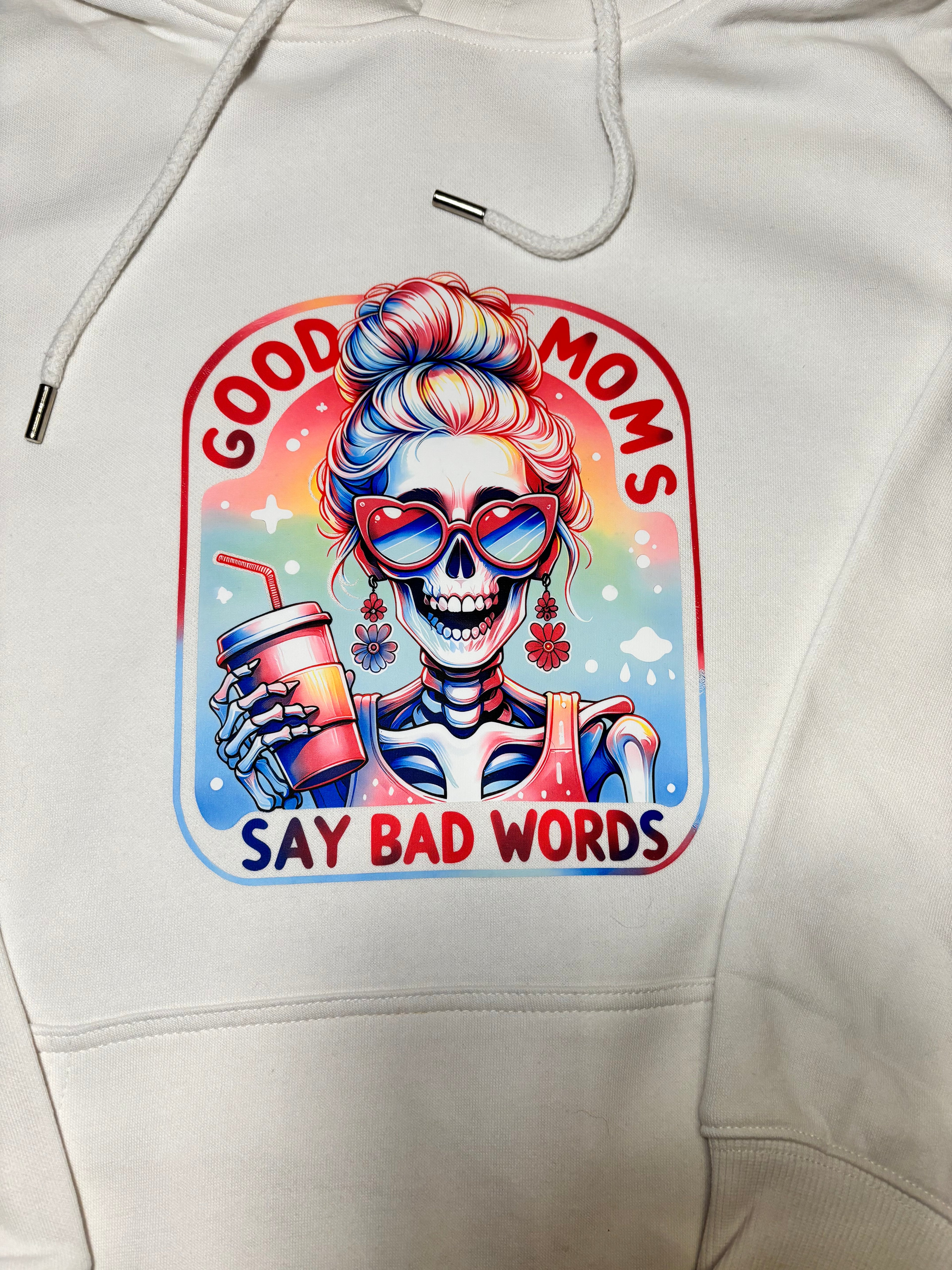 Bedrukte Hoodie ´Good moms´