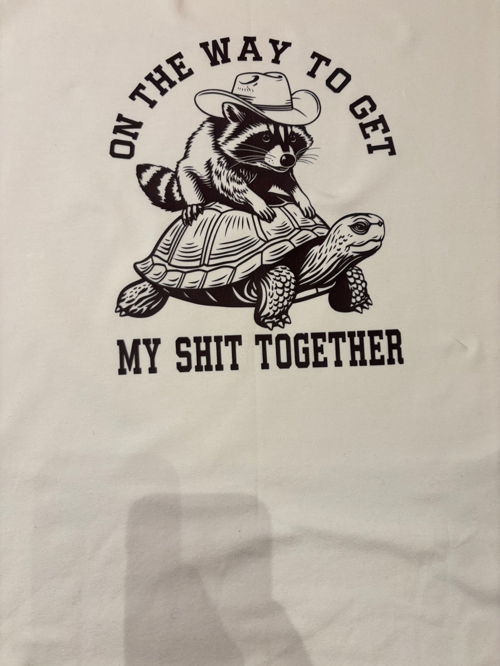 T-shirt met opdruk 'Together'