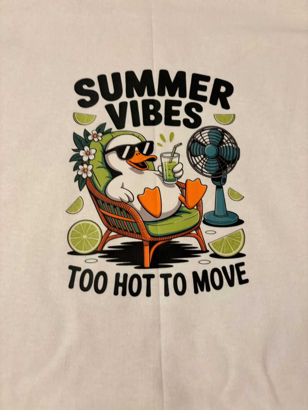 T-shirt met opdruk 'Summer Vibes'