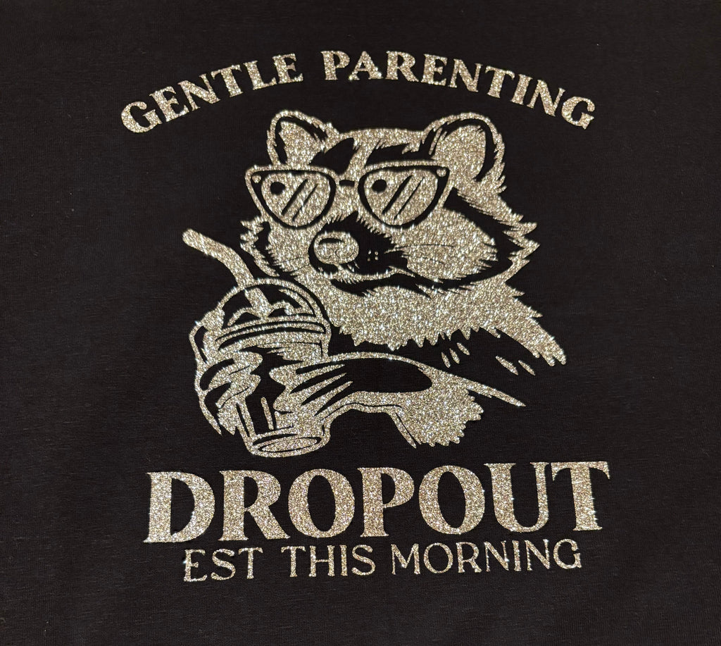 T-shirt met opdruk ´Gentle Parenting´