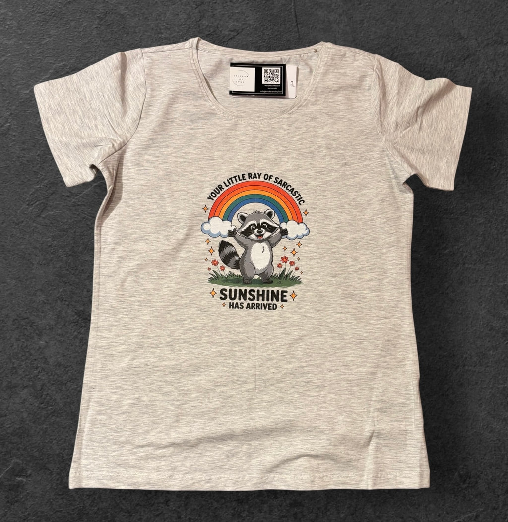 T-shirt met opdruk 'Your little'