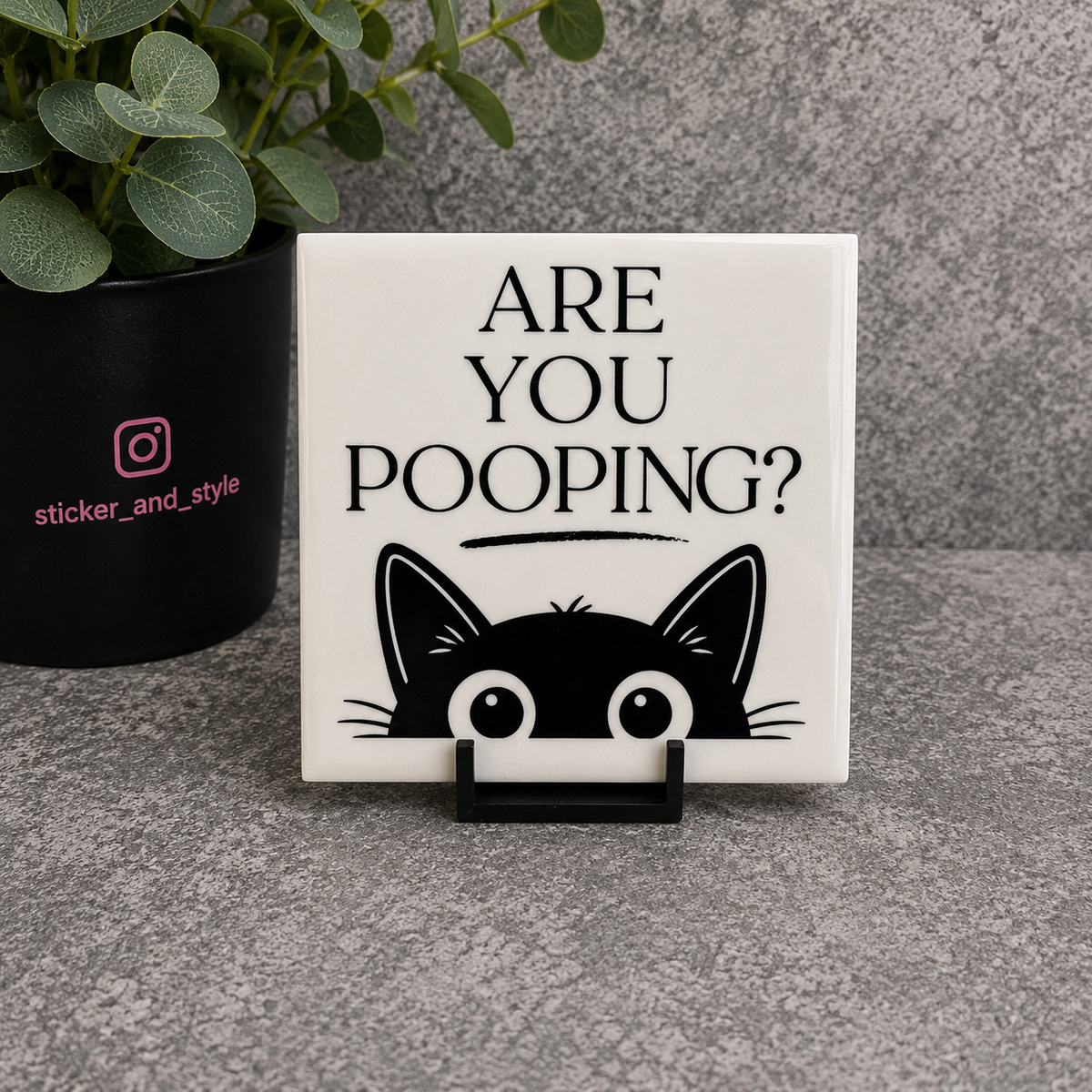 ARE YOU POOPING?