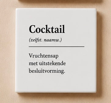🍹 Cocktail (zelfst. naamw.)