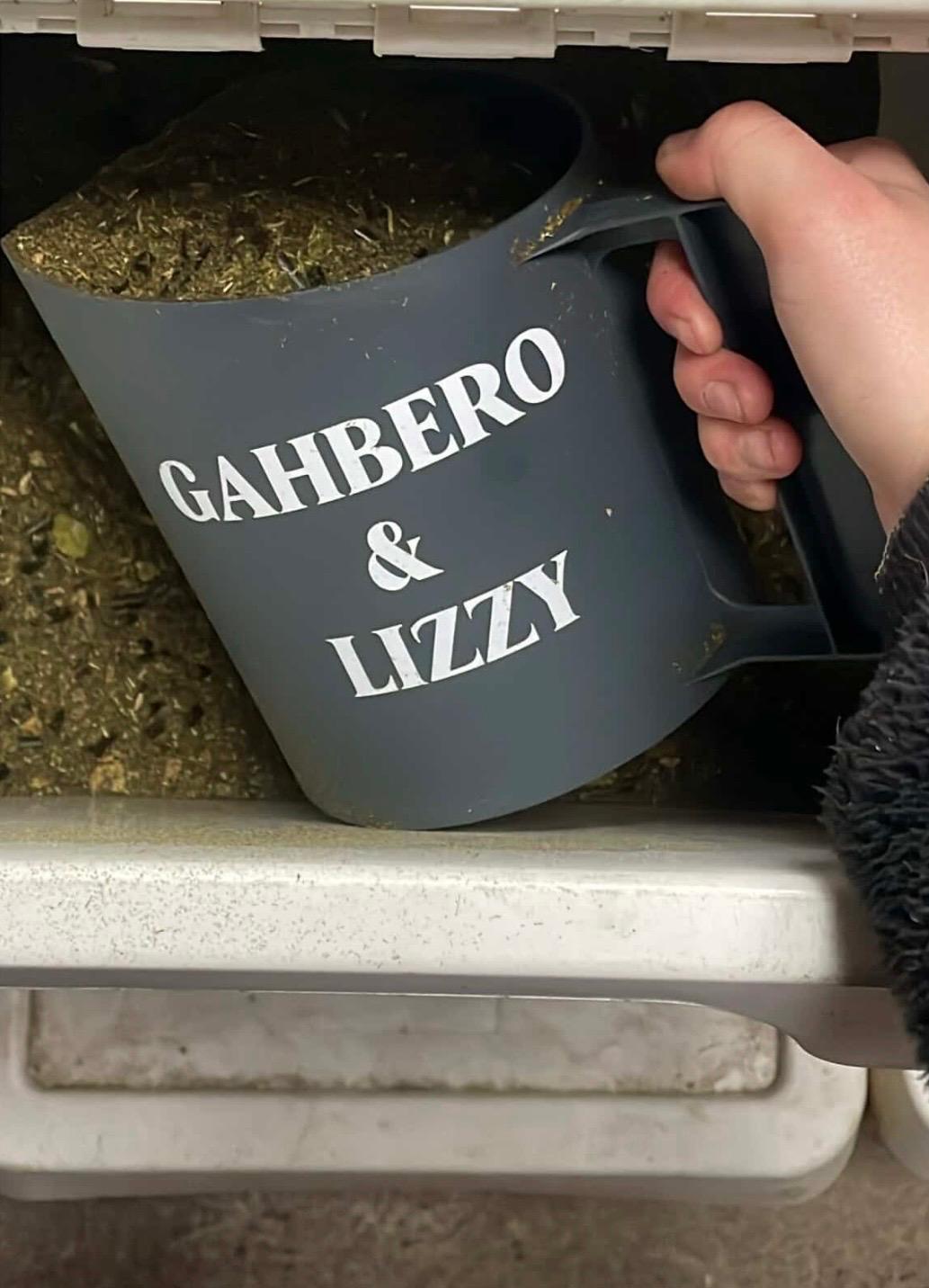 Gepersonaliseerde voerschep