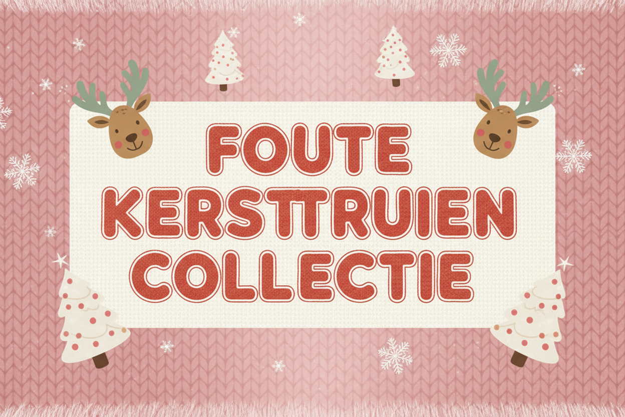 Foute Kersttruien Banner Gezellig Landscape